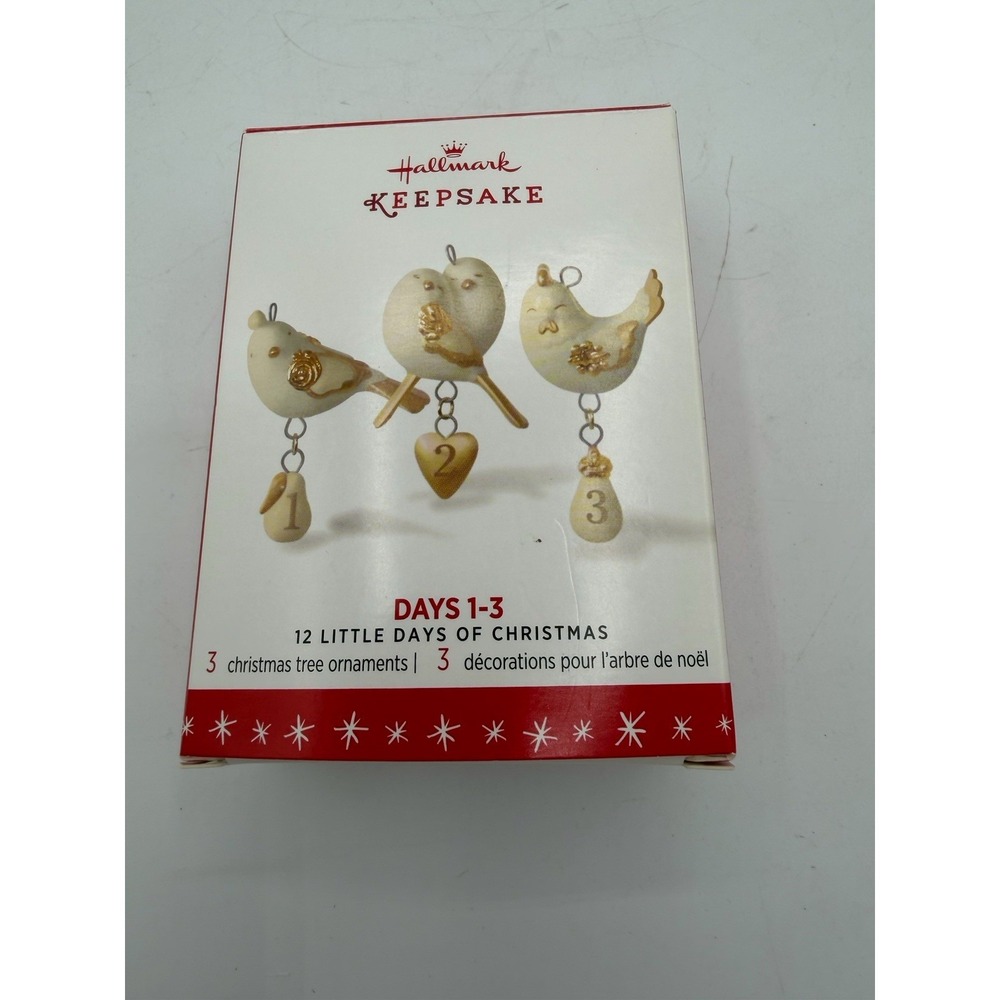🎄✨‎ Hallmark Keepsake Ornaments – 12 Little Days of Christmas 🎁 Days 1–3 | NOS